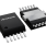 3D illustration featuring top and bottom views of HSSOP IC chip package with 12 lead count.