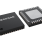 3D illustration featuring top and bottom views of hvqfn ic chip package with 40 leads