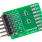 Photo of the Pmod LED Adapter board.