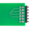 Photo of the bottom of the Pmod LED Adapter board.