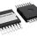 3D illustration featuring top and bottom views of TOLT chip package with 16 lead count.