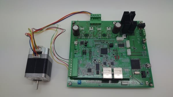 RX72M Group Resolver stepping motor control using EtherCAT Communications