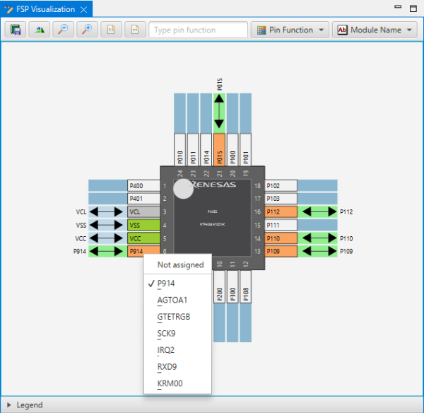 FSP Visualization view