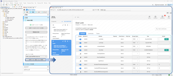 ZCL Advanced Platform をベースとした統合 GUI ZCL Advanced Platform をベースとした統合 GUI