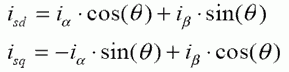 Park Transformation equation