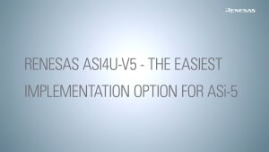 ASI4U-V5 Overview: The ASi-5 Solution