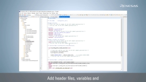 RX Smart Configurator for Motor (2/3) - Add User Code