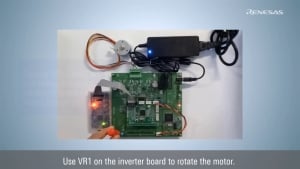 RX Smart Configurator for Motor (3/3) - Run Motor Project