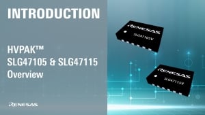 SLG47105 / SLG47115 HVPAK High Voltage Programmable Mixed-Signal IC Overview