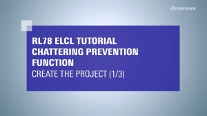 ELCL Chattering Prevention Tutorial (1/3) - Create the Project