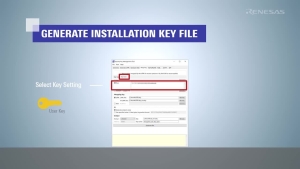 RX Family Secure Key Injection