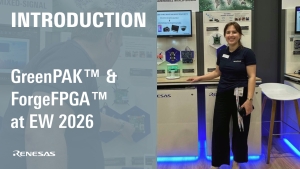 GreenPAK and ForgeFPGA at Embedded World 2026