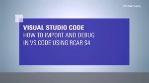 Visual Studio Code for R-Car S4: ARMプロジェクトのビルドおよびデバッグ