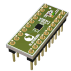 SLG46535V-DIP Prototyping Board