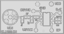 EL1883IS-EVAL (EL1883CN package) Sync Separator Eval Board