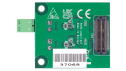 The bottom view of the Y-COMMON-10BASE-T1S Ethernet extension board.
