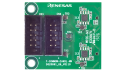 The top view of the Y-COMMON-CANXL extension board.