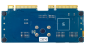 ForgeFPGA™ソケットカード#1 - 底面