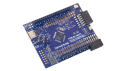 FPB-RL78G21 board’s angled view.