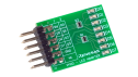 Photo of the Pmod LED Adapter board.