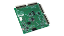 Angled view of MCB-RX14T board.