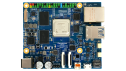 Photo showing the top of the WS125-V2HRDKREFZ Robot Development Kit board.
