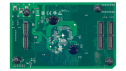 Y-RH850-U2C-144PIN-PB-T1-V1ボードの下面図