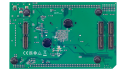 Y-RH850-U2C-292PIN-PB-T1-V1ボードの下面図