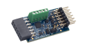 Angle view of the US082-SSC3240EVZ evaluation board.