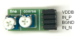 ZSSC3036KIT - Sensor Replacement Board (Top View)