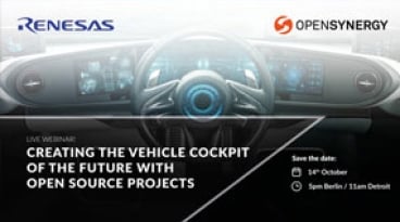 Creating the vehicle cockpit of the future with open source projects
