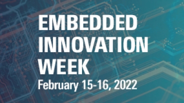 Visit us at Embedded Innovation Week