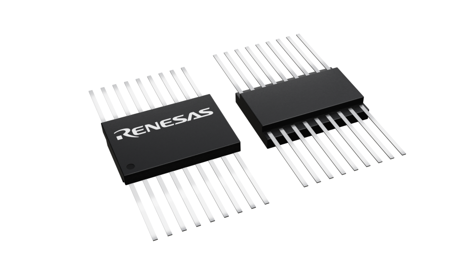3D illustration featuring top and bottom views of CFP IC chip package with 18 lead count