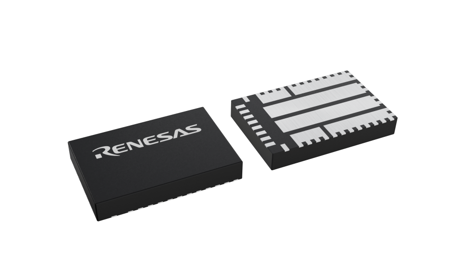 3D illustration featuring top and bottom views of Module IC chip package with 16 lead count