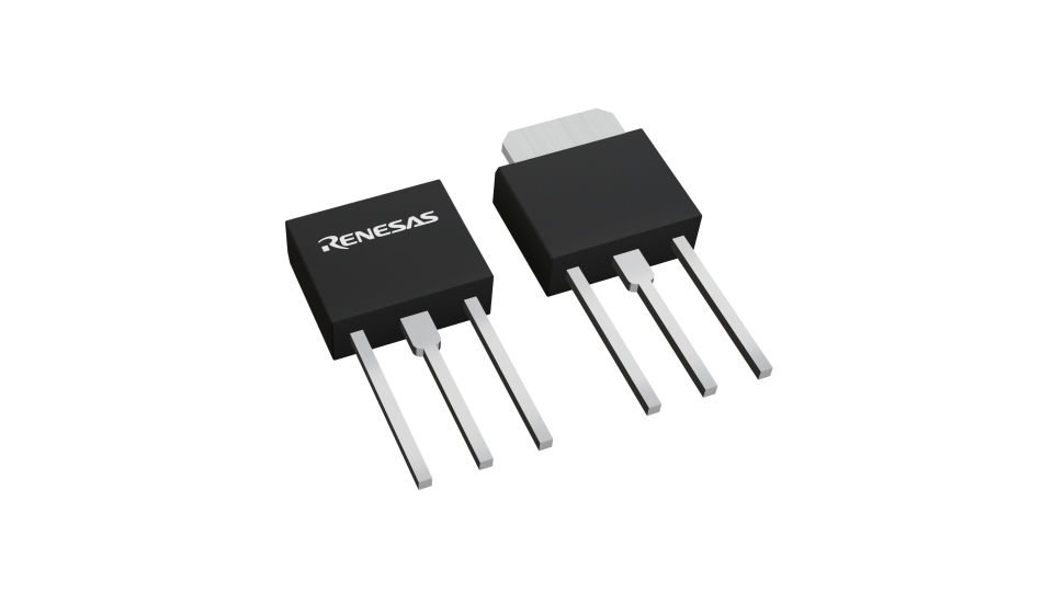 3D illustration featuring top and bottom views of MP 3 chip package with 3 lead count.