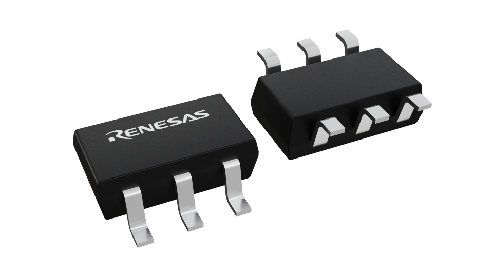 3D illustration featuring top and bottom views of SC70 chip package with 6 lead count.