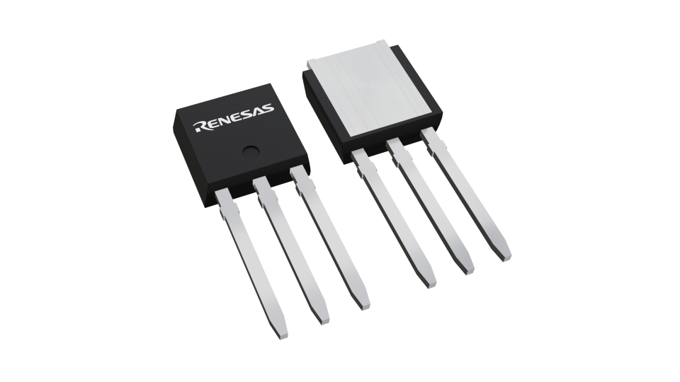 3D illustration featuring top and bottom views of TO-251 chip package with 4 lead count.
