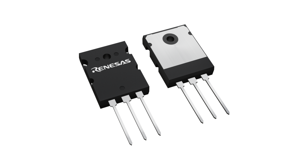 3D illustration featuring top and bottom views of TO-264 chip package with 3 lead count.