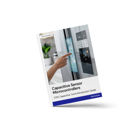 Application note cover for hmi capacitive sensor microcontrollers
