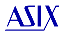 ASIX logo.