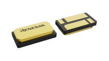 3D illustration featuring top and bottom views of CLCC IC chip package with 4 lead count