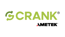 Crank Ametek logo.