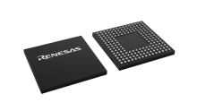 3D illustration featuring top and bottom views of LFBGA IC chip package with 176 lead count.