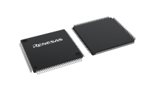 3D illustration featuring top and bottom views of LQFP chip package with 112 lead count.