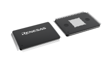 3D illustration featuring top and bottom views of LQFP chip package with 156 lead count.