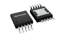 3D illustration featuring top and bottom views of MSOP-EP chip package with 10 lead count.