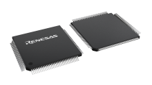 3D illustration featuring top and bottom views of TFQFP chip package with 120 lead count.
