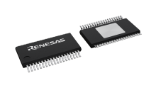 3D illustration featuring top and bottom views of TSSOP-EP IC chip package with 38 lead count.