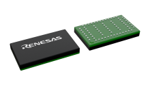 3D illustration featuring top and bottom views of WAFER chip package with 0 lead count.