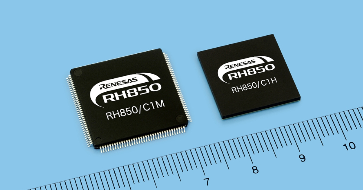 Renesas Electronics Announces New 40 nm RH850/C1x Series of